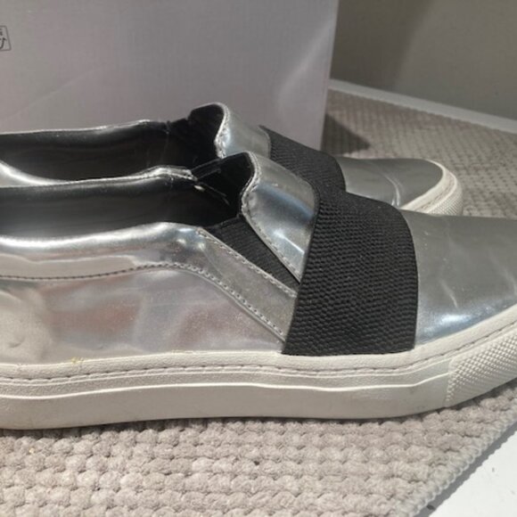 Zara chrome slip-on sneakers - Picture 2 of 3